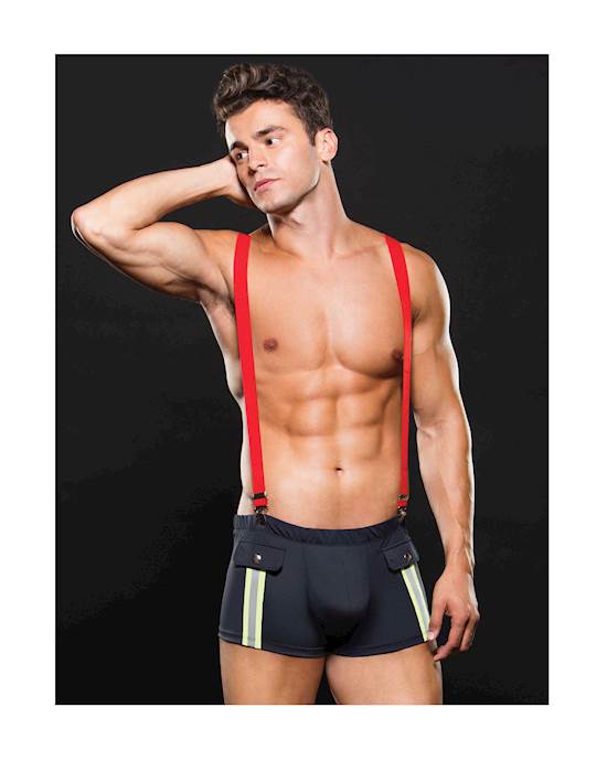 Envy Fireman Bottom with Suspenders 2 Piece