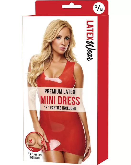 Premium Latex Mini Dress  ML