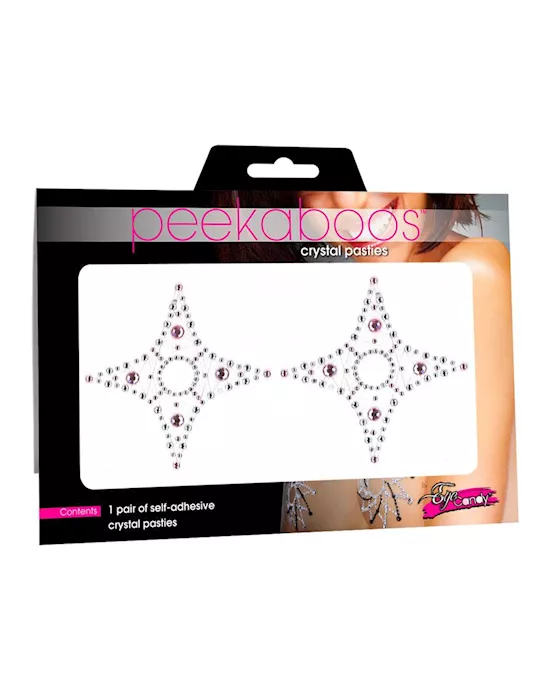 Crystal 4Point Rhinestone Pasties