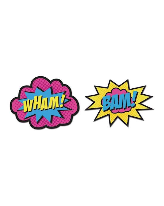 Wham/bam Superhero Pasties