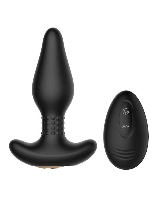 Deluxe Chastity Remote Control Anal Plug