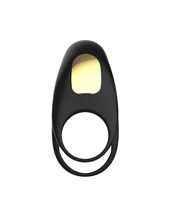 Silicone Vibrating Cock Ring with GSpot Tickler  Remote