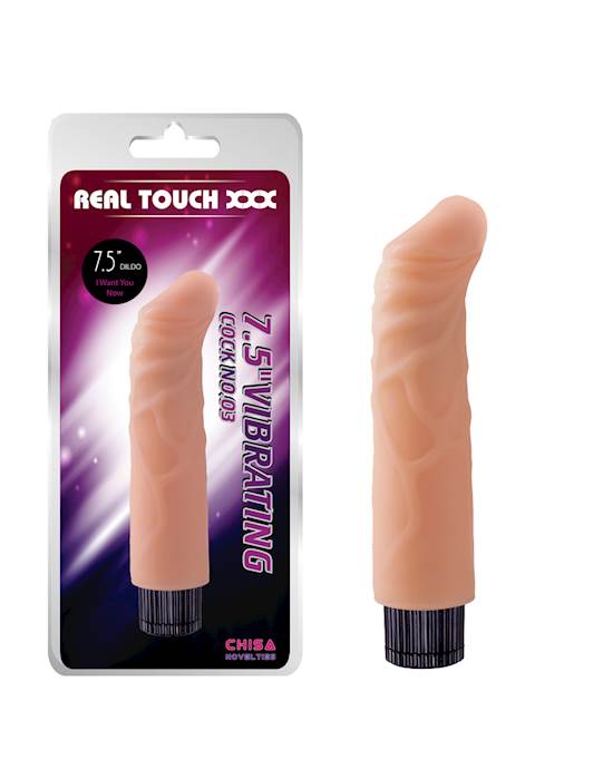 Real Touch Vibrating Cock No.03