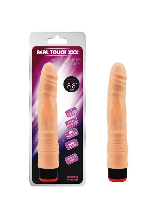 Real Touch Vibrating Cock
