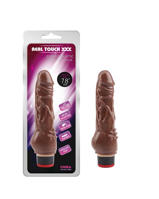 Real Touch Vibrating Cock