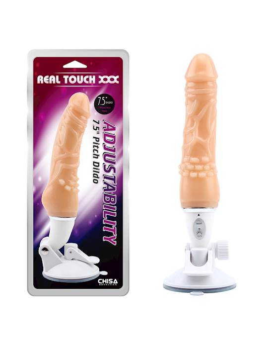 Adujustable Pitch Dildo - 7.5 Inch