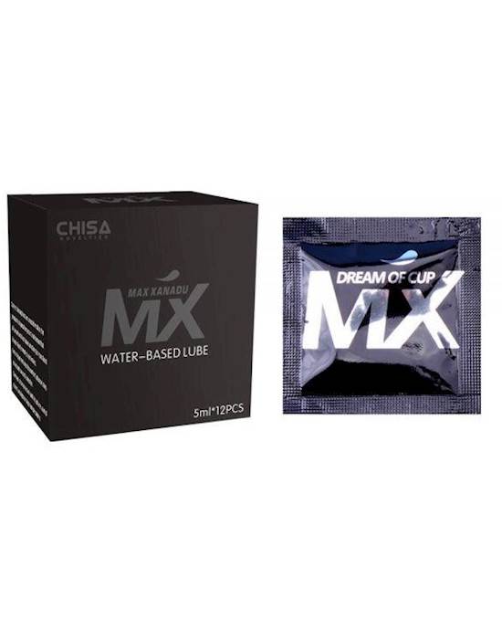 Mx Water-based Lube 5ml 12 Pack