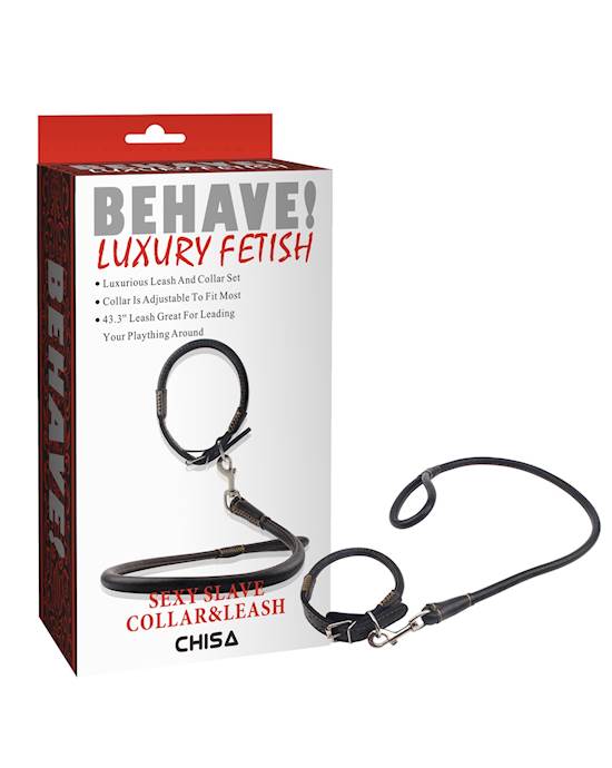 Sexy Slave Collar And Leash 