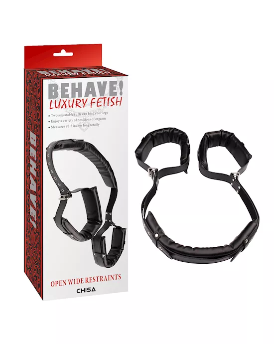 Open Wide Restraints