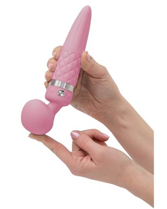 Sultry Dual Action Wand Vibrator