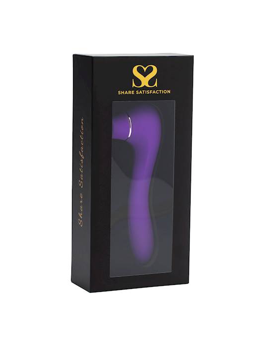 Share Satisfaction Calla Suction Vibrator
