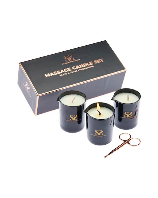Share Satisfaction Massage Candle Set