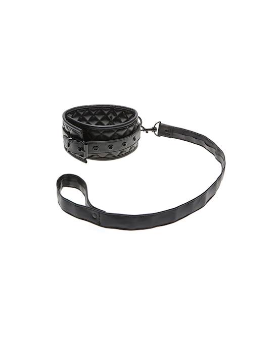 X-play Quilted Collar And Leash