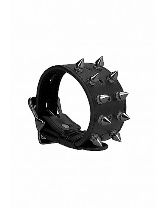 Ouch! Skulls And Bones - Bracelet With Spikes 