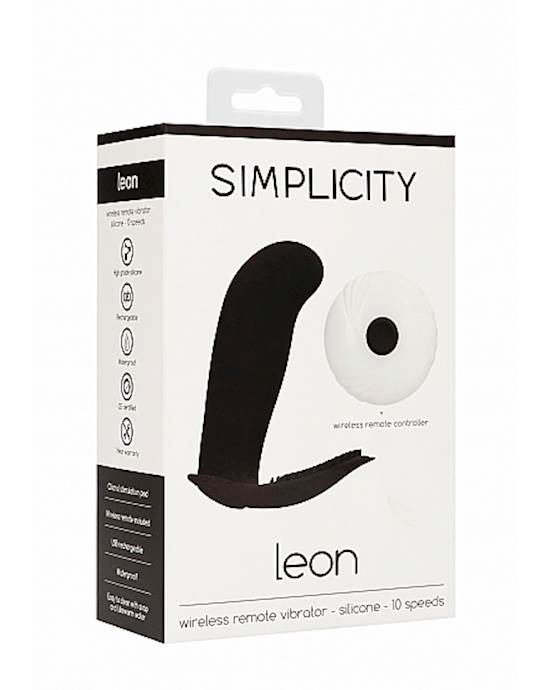 Wireless Remote Vibrator - Leon 