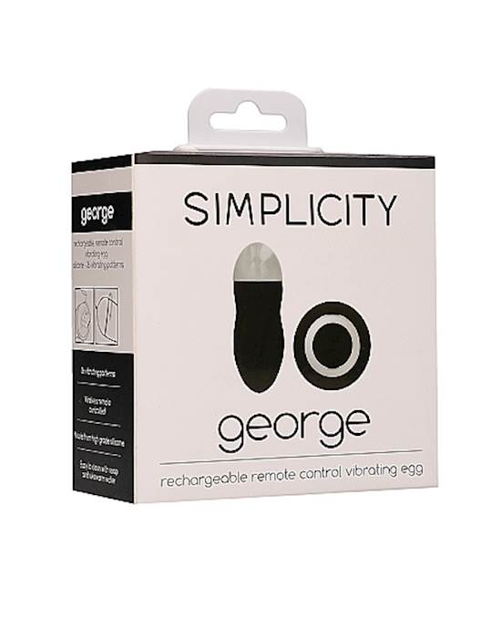 George - Rechargeable Remote Control Love Egg