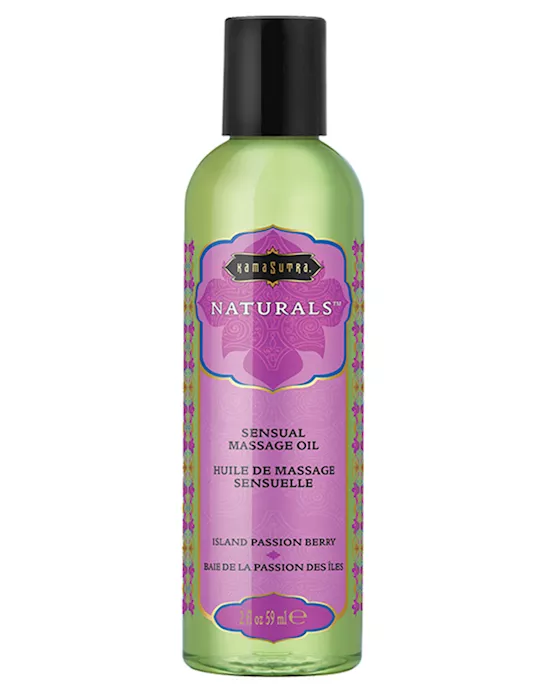 NATURALS MASSAGE OIL  Island Passion Berry  59 ml