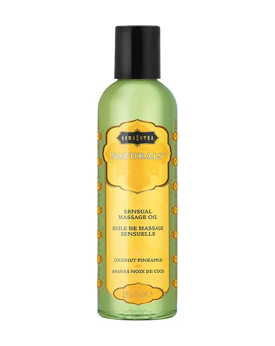 Kama Sutra Naturals Massage Oil  Coconut Pineapple