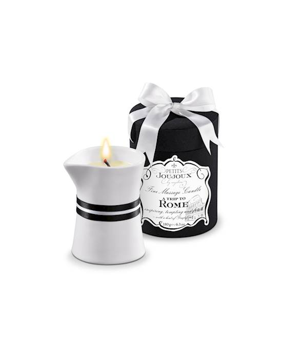 Petits Joujoux A Trip To Rome Massage Candle - 190g
