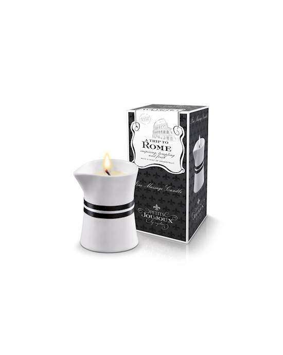 Petits Joujoux A Trip To Rome Massage Candle - 120g