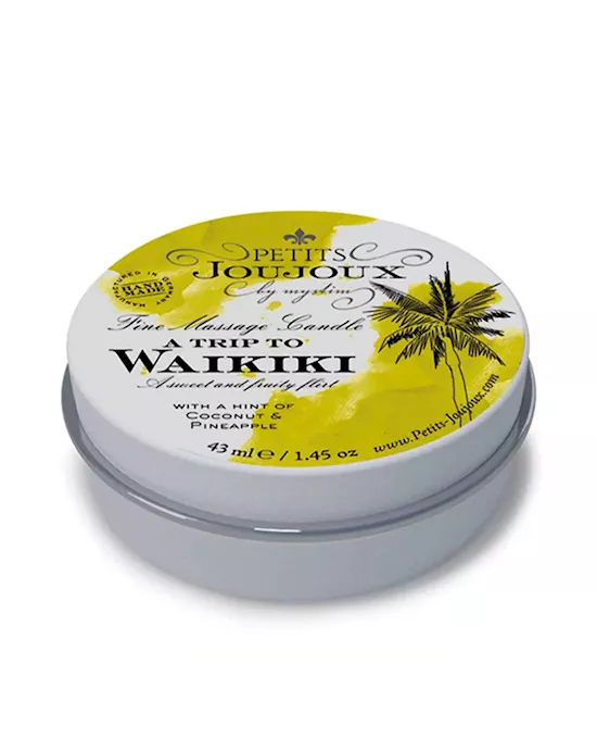 Petits JouJoux A Trip to Waikiki Massage Candle  Refill 5pcs  43ml