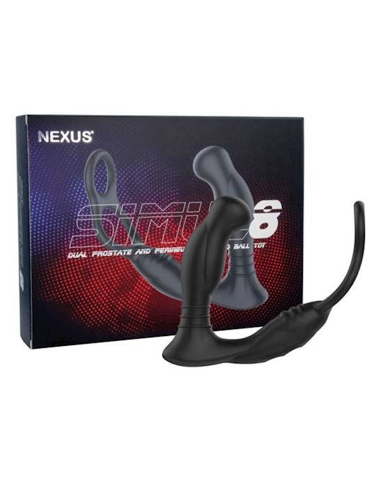 Simul8 Vibrating Dual Motor Anal Cock And Ball Toy