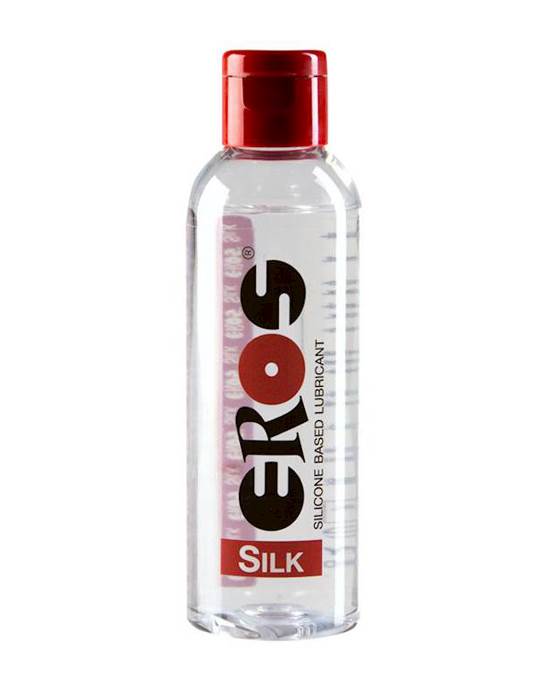 EROS SILK Silicone Based Lubricant Bottle