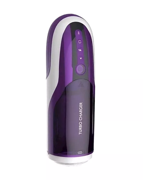 Turbo Charger Vibrating Masturbator
