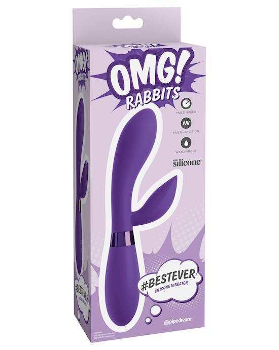 Omg! Rabbits #bestever Silicone Rabbit Vibrator