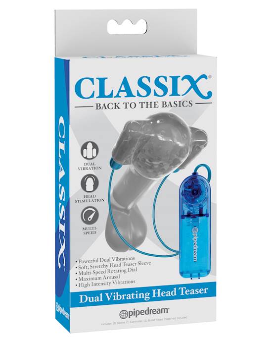 Classix Dual Vibrating Head Teaser