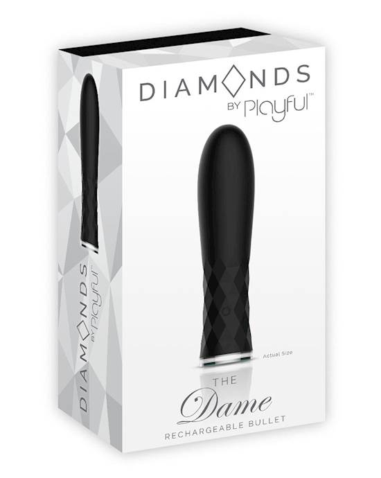 Playful Diamonds The Dame - Rechargeable Bullet 