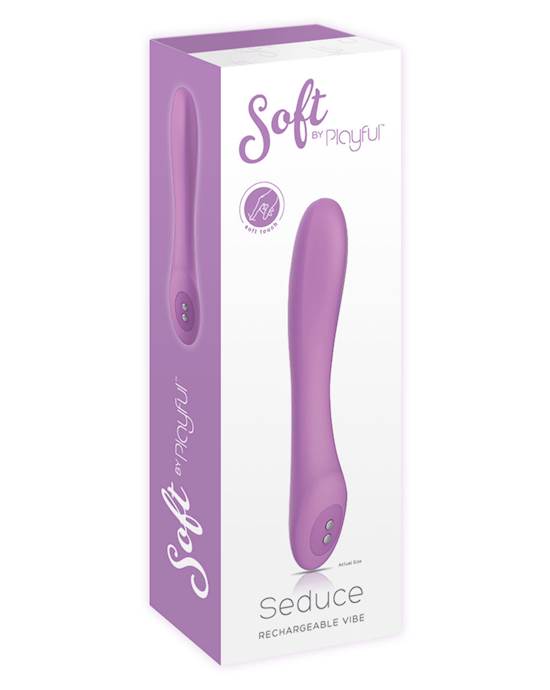 Soft By Playful Seduce - Rechargeable Vibrator 