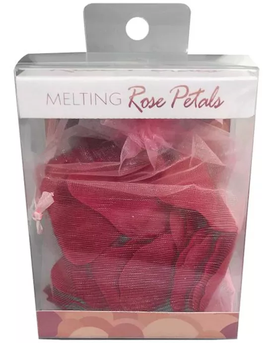 Melting Bath Rose Petals