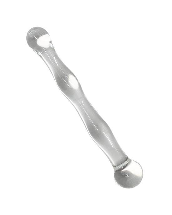 Lucent Rippled Glass Massager