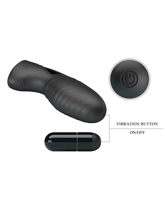 Alan Silicone Finger Vibrator
