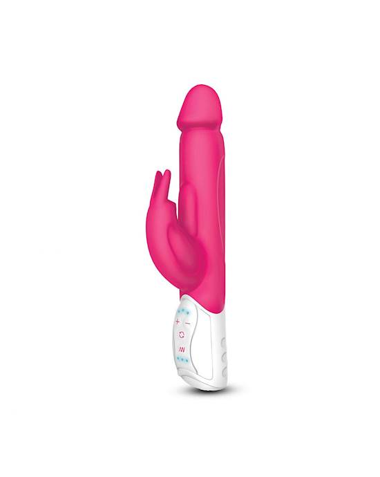Rr Rechargeable Realistic Rabbit- Hot Pink