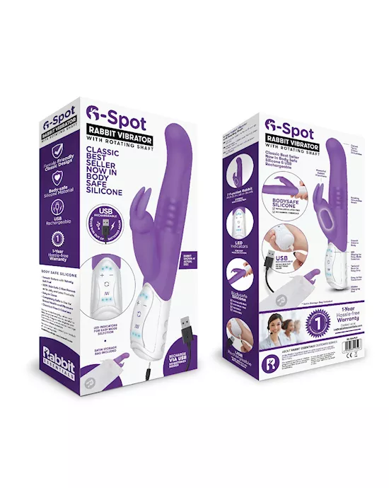 RR Rechargeable GSpot Rabbit Purple