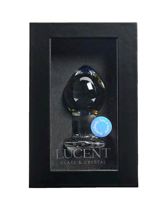 Lucent Prima Glass Butt Plug