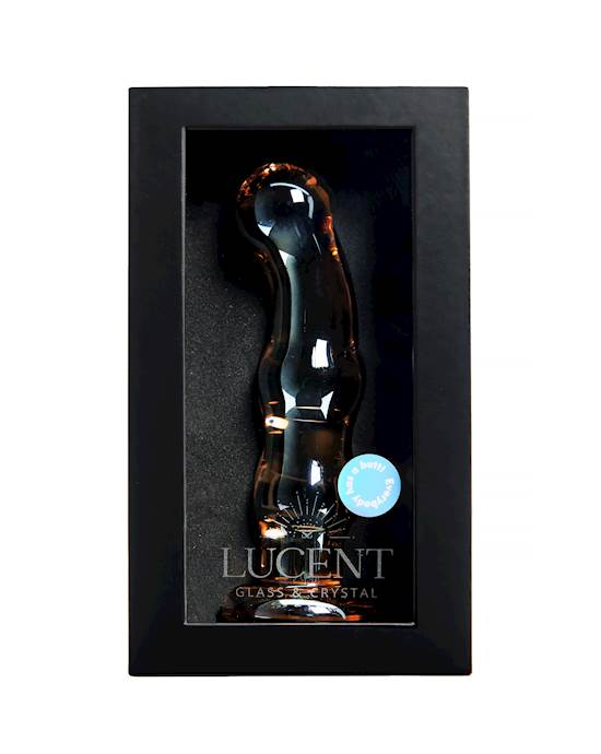 Lucent Soliel Glass Massager - 6.6 Inch