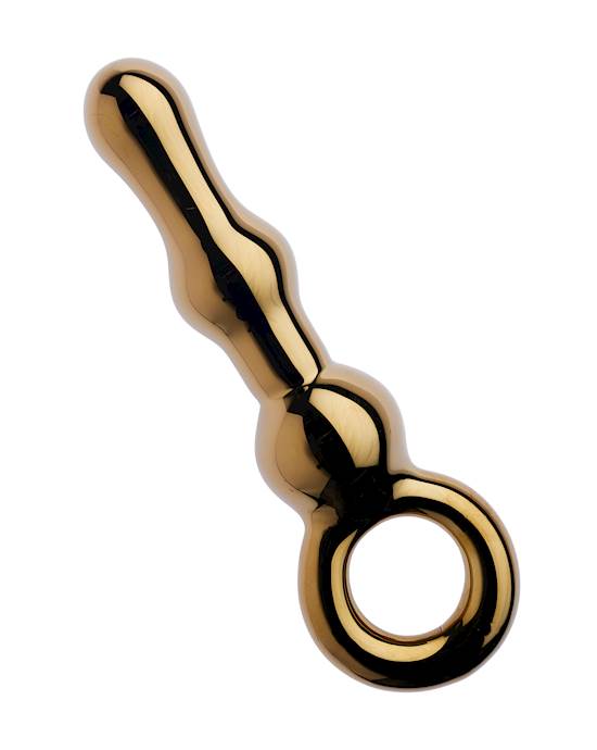 Glass Dildo Deeply Inserted in Craving Juicy Twat