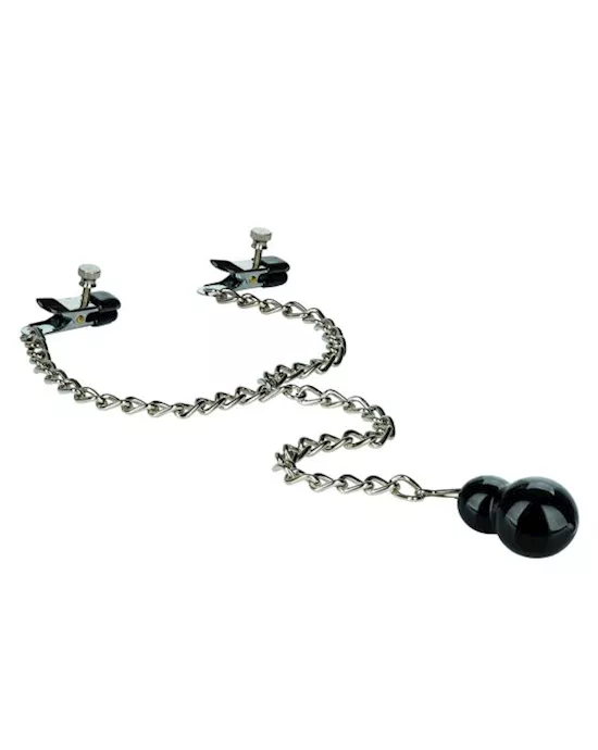 Nipple Play Weighted Dual Tier Nipple Clamps