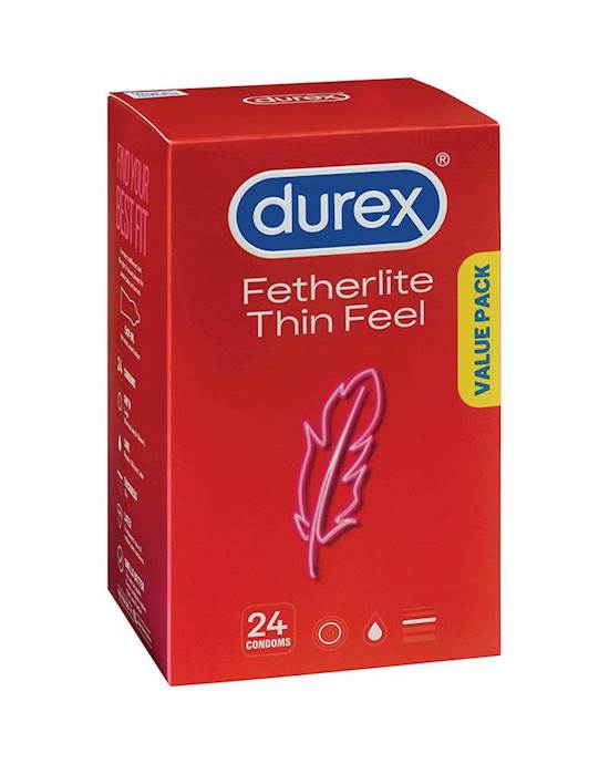 Durex Fetherlite Thin - 24 Pack
