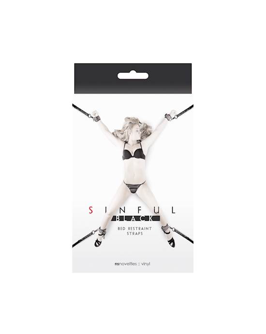 Sinful Bed Restraint Straps 