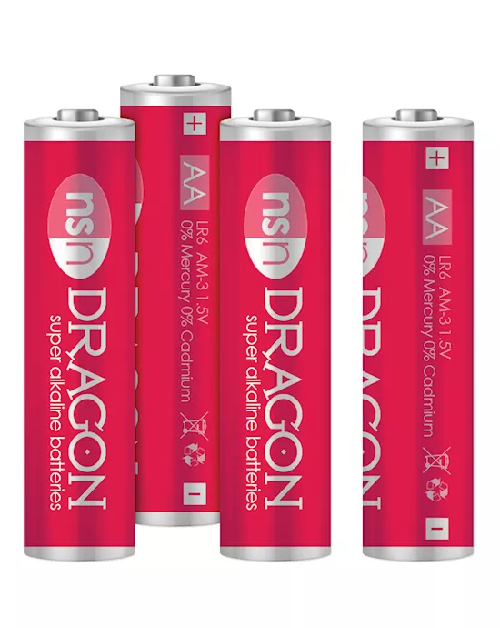 Dragon Alkaline AA Battery 4Pack