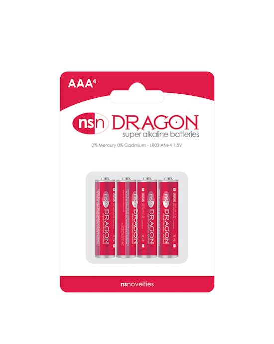 Dragon Alkaline AAA Battery 4Pack