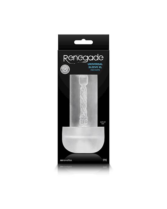 Renegade Universal Sleeve Xl Clear