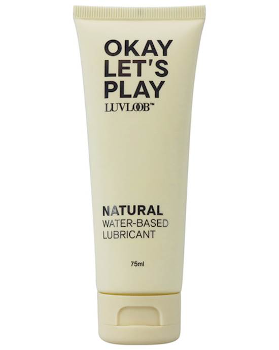 Luvloob Okay Lets Play WaterBased Lubricant