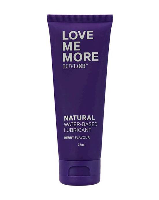 Luvloob Love Me More WaterBased Lubricant  Berry