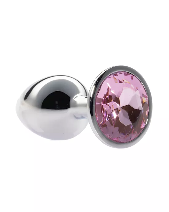 Kink Range Alloy Gem Butt Plug  28 Inch