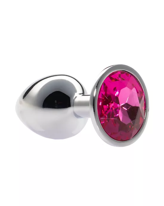 Kink Range Alloy Gem Butt Plug  28 Inch